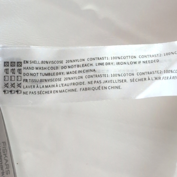 En Saison Croix White Cotton Eyelet Midi Summer Dress Size Large - Picture 8 of 8